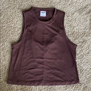 Gymshark x Whitney Simmons Swing Tank Chocolate